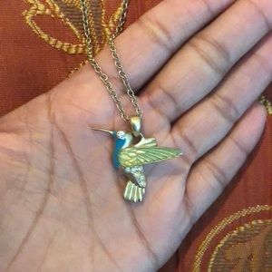 Lia Sophia Hummingbird Necklace